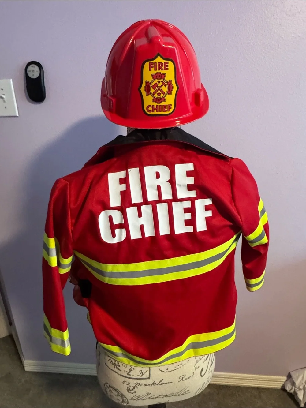 Melissa and Doug firefighter costume age 3-6